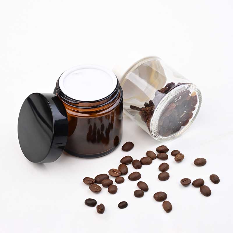 Dried Fruit - Draagbare glazen koffieboonopslagpot 130 ml stofdicht