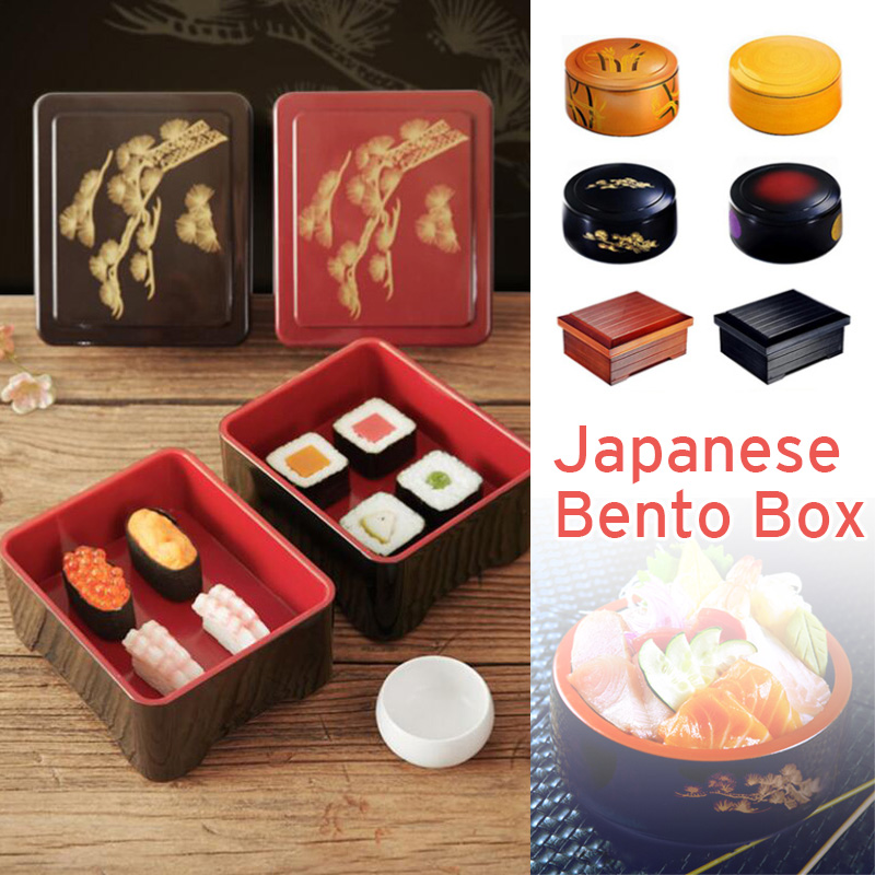 Food Snacks Catering - Japanse stijl Bento-dozen Hars Japanse palingdoos