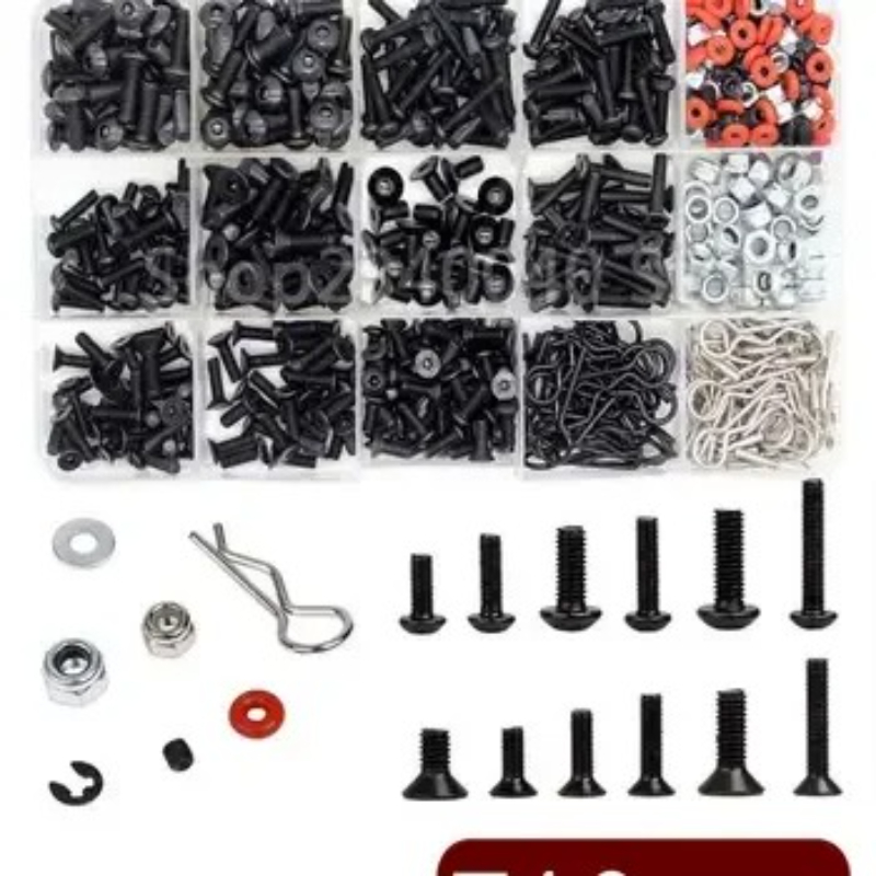 Nuts Mix - 500 stks Universele RC Schroef Kit