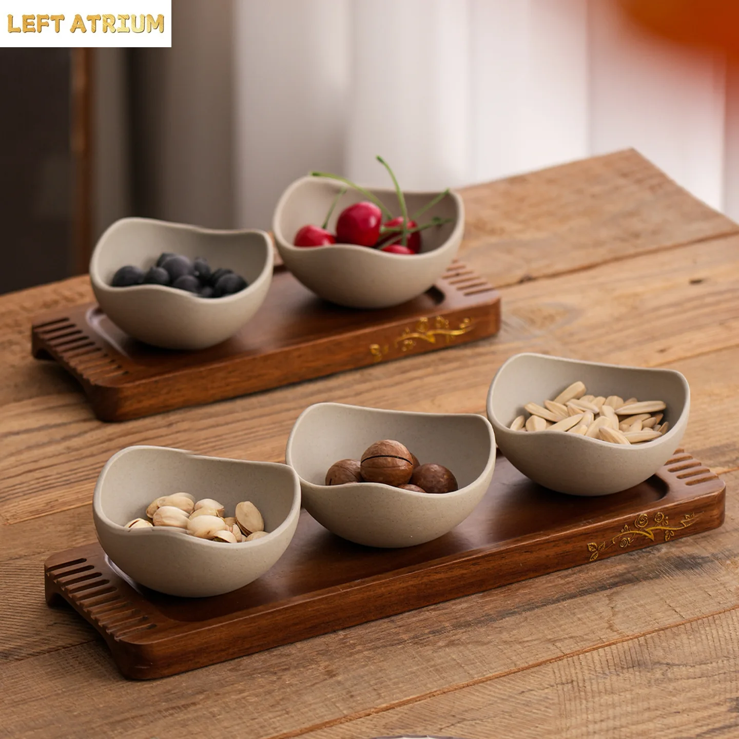 Dried Fruit - snackbord, gedroogd fruitbord, salontafel in de