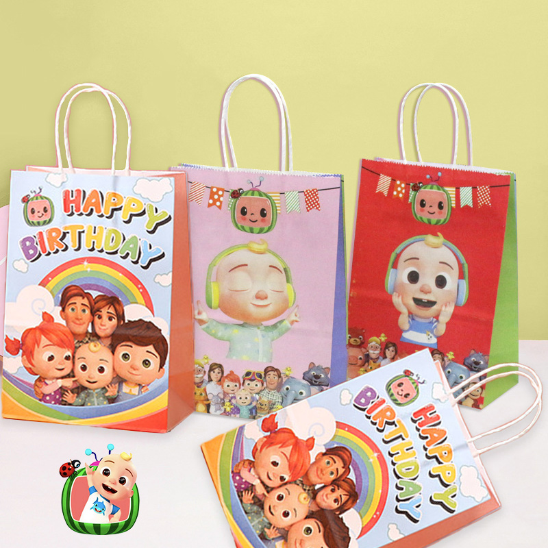 Cookies Pack - Cocomelons Party Gift Bag Set Leuke