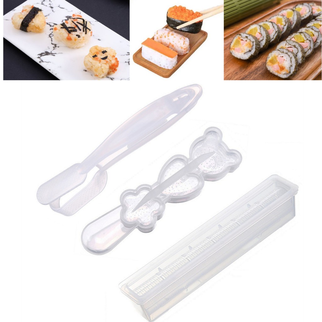 Seaweed Snack - 3 stks/set Sushi Mold Set, DIY