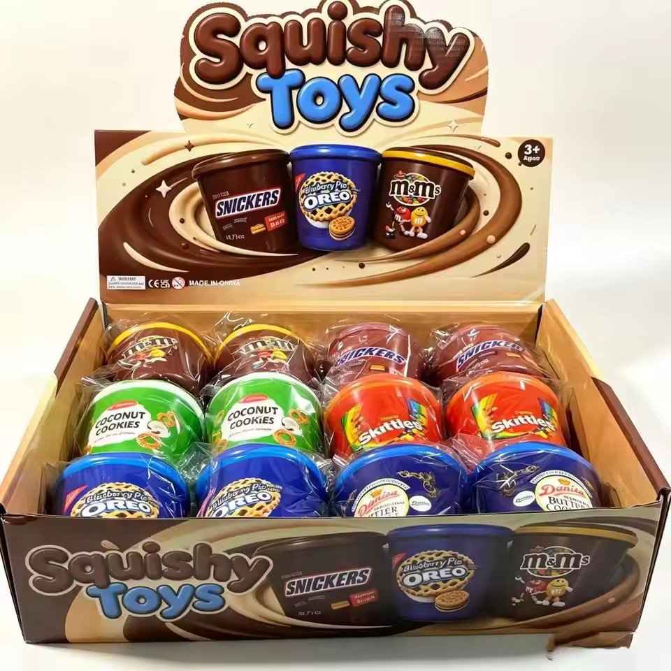 Chocolate Snack - Populaire schattige mini-simulatie snackemmer met langzaam