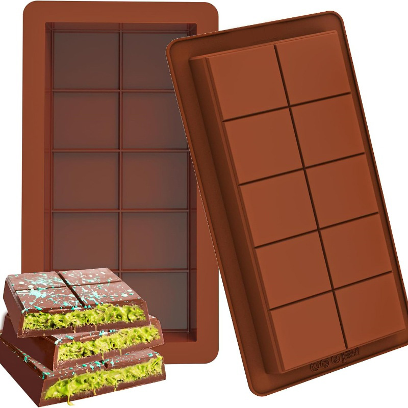 Chocolate Snack - Chocoladereepvormen Siliconen repen Afbreek wasmeltvorm Gemakkelijk