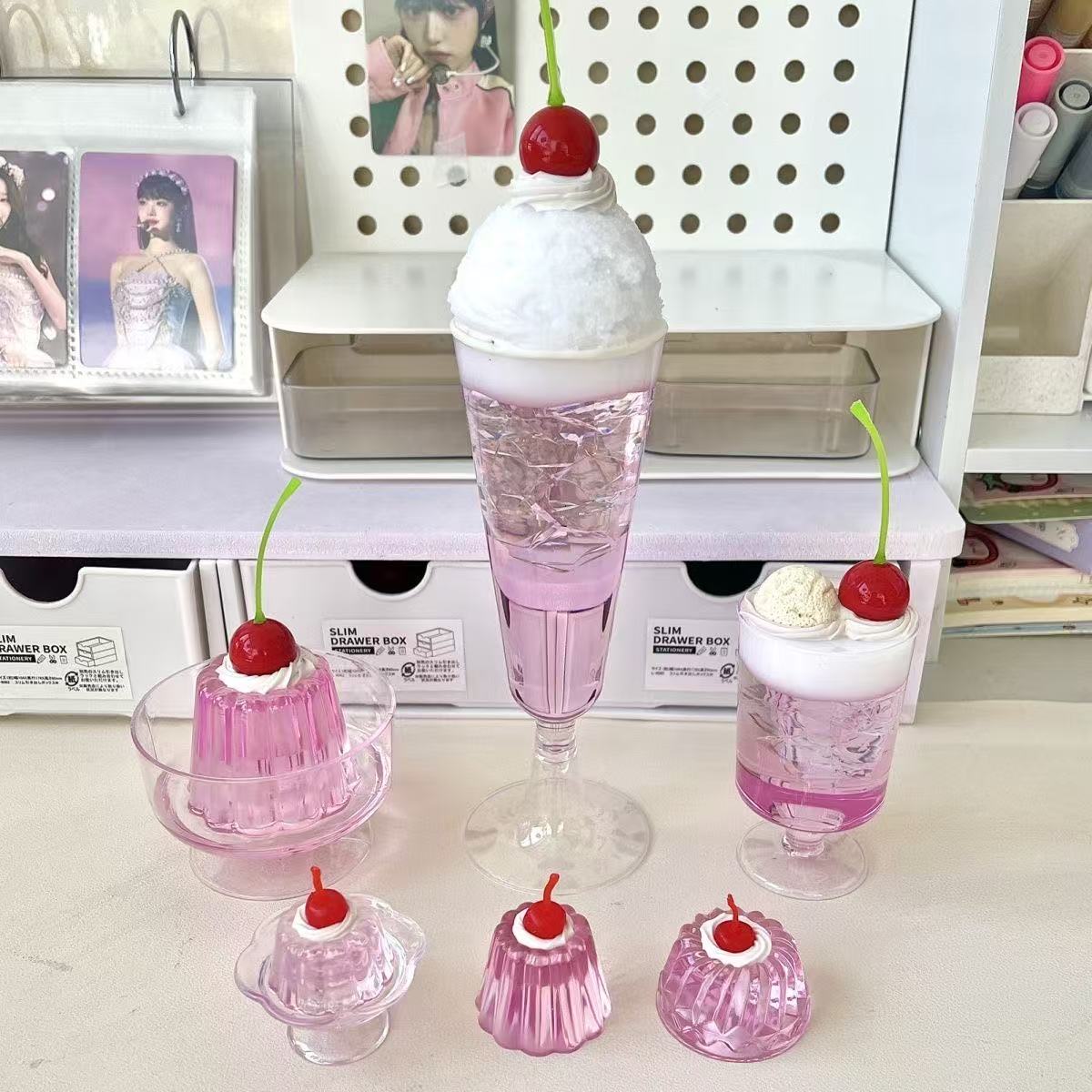 Chocolate Snack - Paarse Showa Stijl Thee Ornamenten Oude