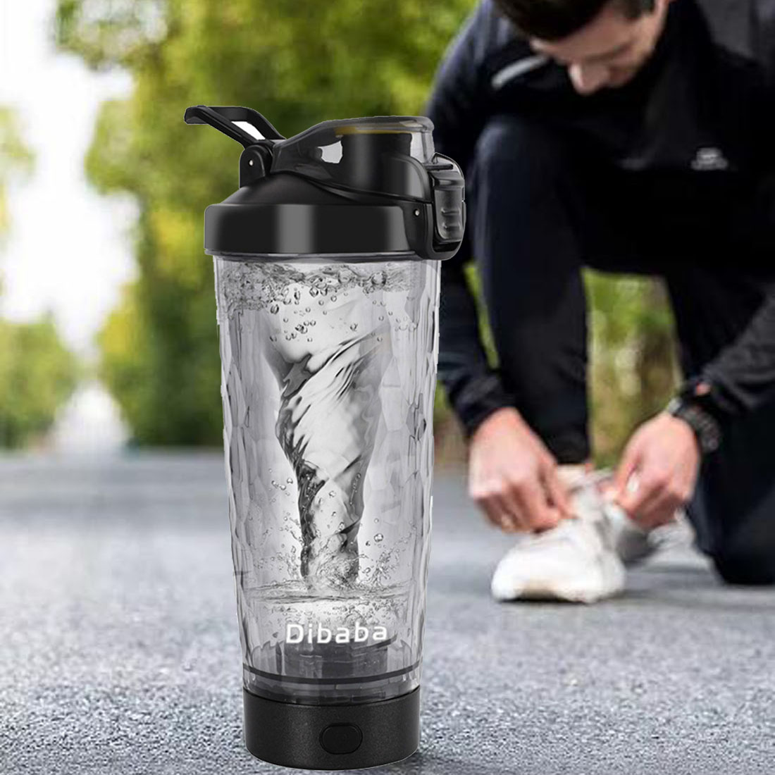 Protein Bar - 700ml Elektrische Eiwit Poeder Mengbeker Automatische