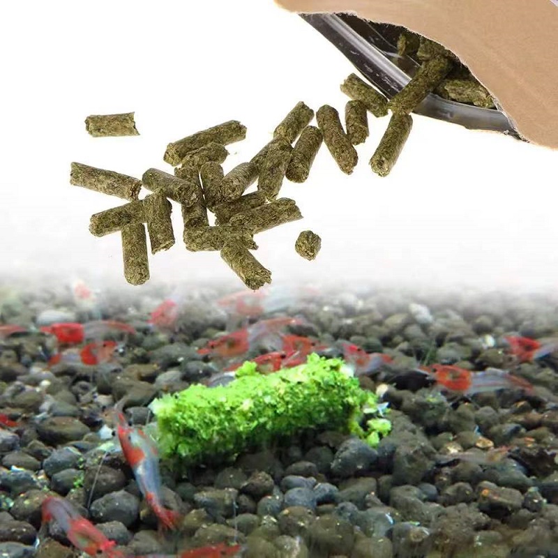 Spinazie-garnalenvoer, siergar - Seaweed Snack recensie en prijs