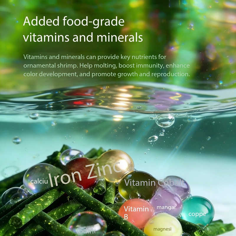 Spinazie-garnalenvoer, siergar - Seaweed Snack recensie en prijs