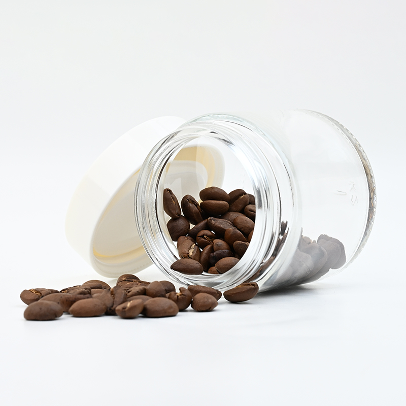 Draagbare glazen koffieboonops - Dried Fruit recensie en prijs