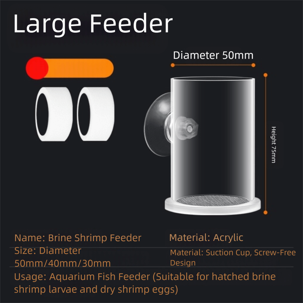 Acryl Pekel Garnalen Feeder Va - Seaweed Snack recensie en prijs