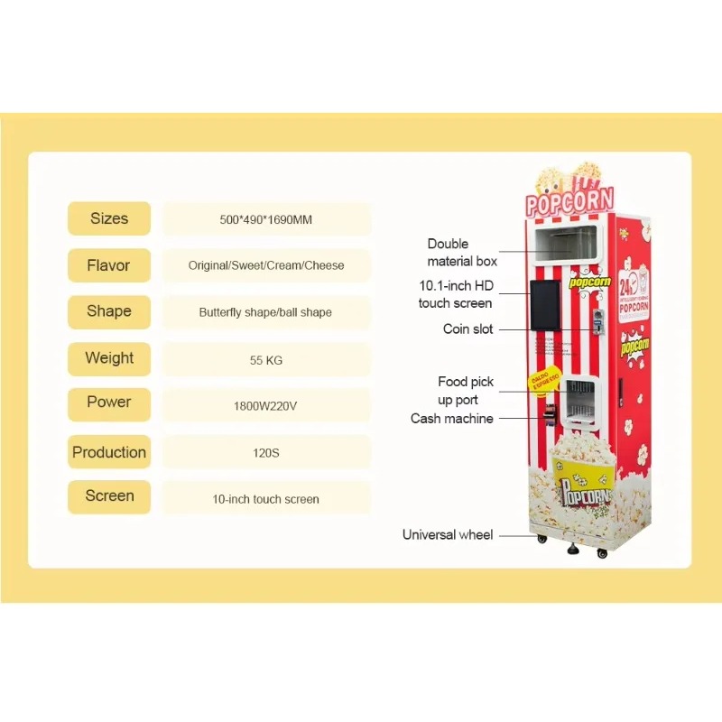 Geavanceerde automatische popc - Popcorn recensie en prijs