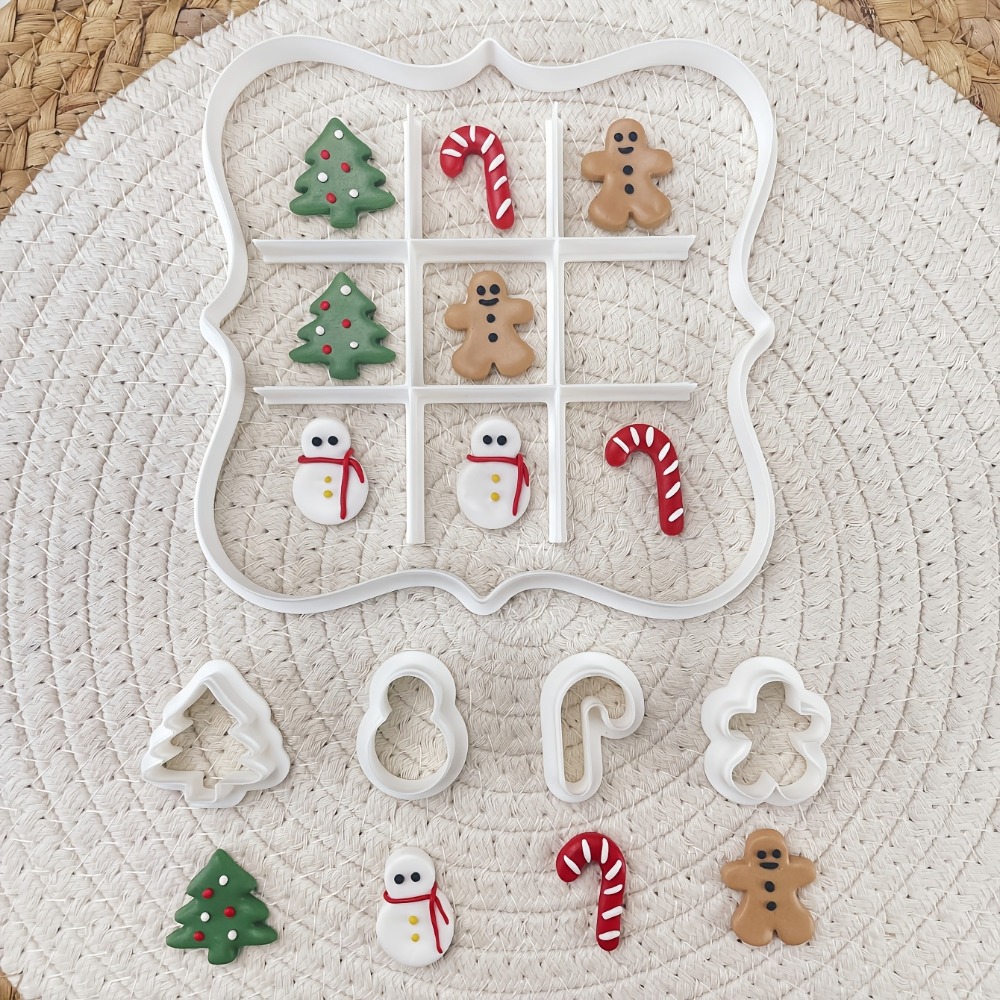 6-delige Kerst Tic Tac Toe Koe - Cookies Pack recensie en prijs