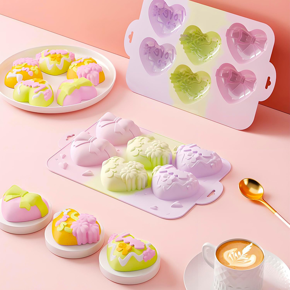 Hart siliconen mallen chocolad - Gummy Candy recensie en prijs