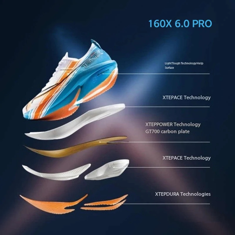 Xtep 160X6.5 PRO Loopschoenen  - Trail Mix recensie en prijs
