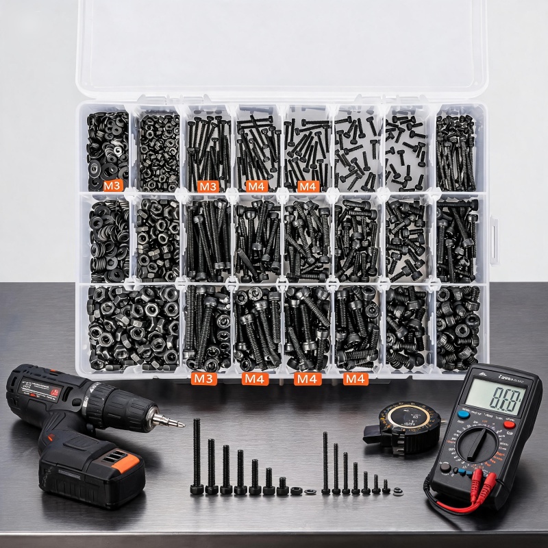 1260 Stuks 12.9 Gelegeerd Staa - Nuts Mix recensie en prijs