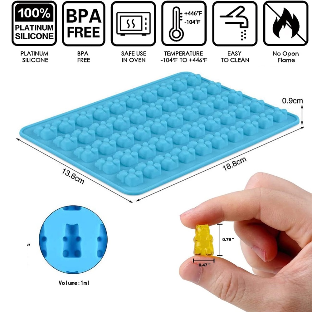 4 stuks Mini Gummy Bear Snoepv - Gummy Candy recensie en prijs