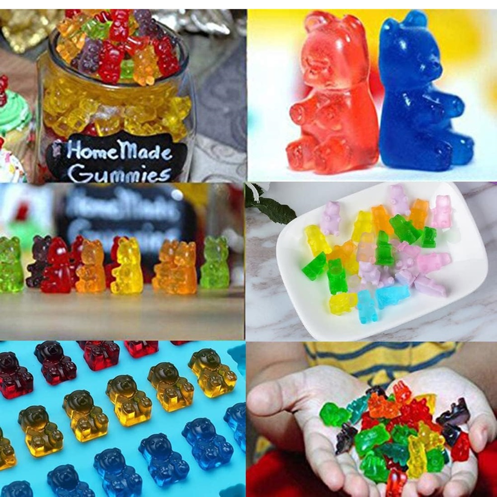 4 stuks Mini Gummy Bear Snoepv - Gummy Candy recensie en prijs