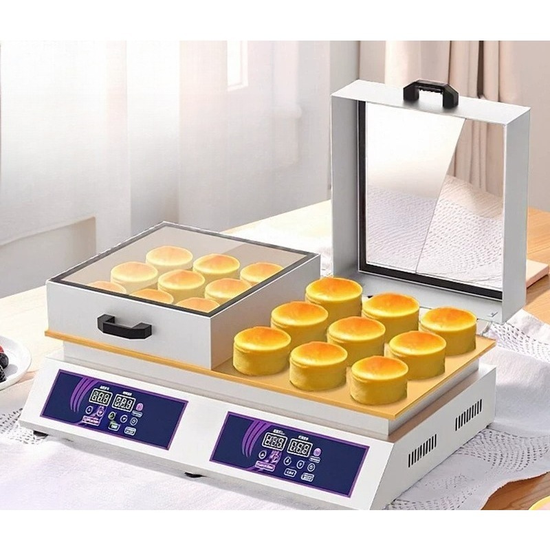 Dual Head Gas Souffle Maker Di - Food Snacks Catering recensie en prijs