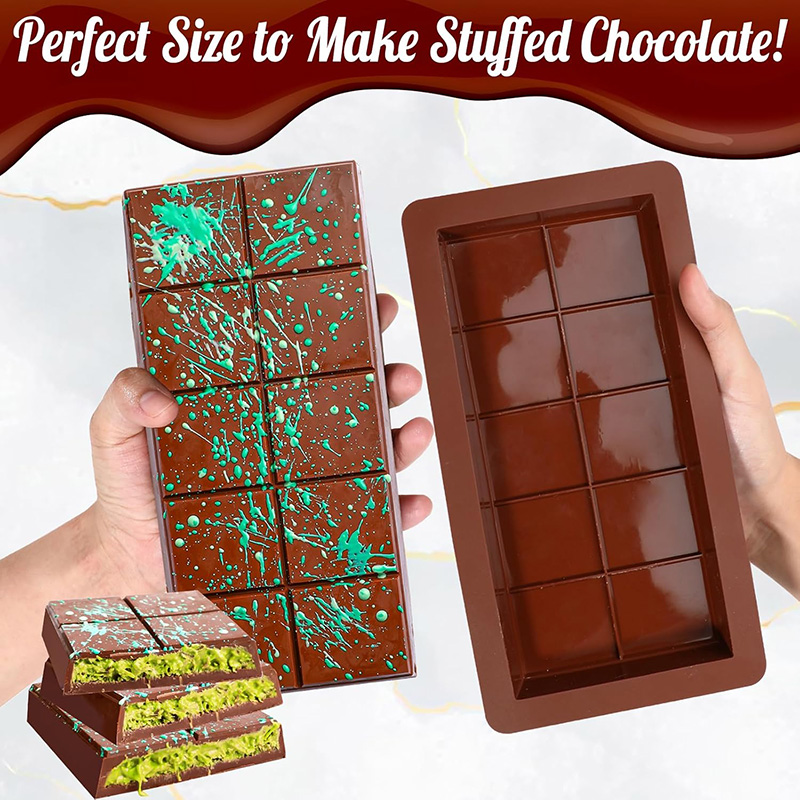 Chocoladereepvormen Siliconen  - Chocolate Snack recensie en prijs