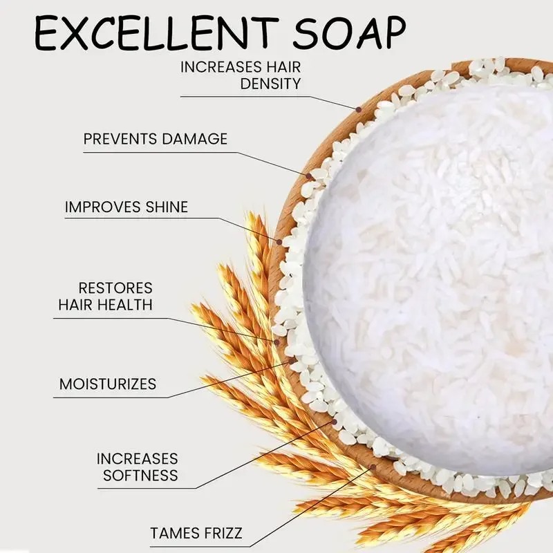 Biologische Rijst Shampoo Zeep - Protein Bar recensie en prijs