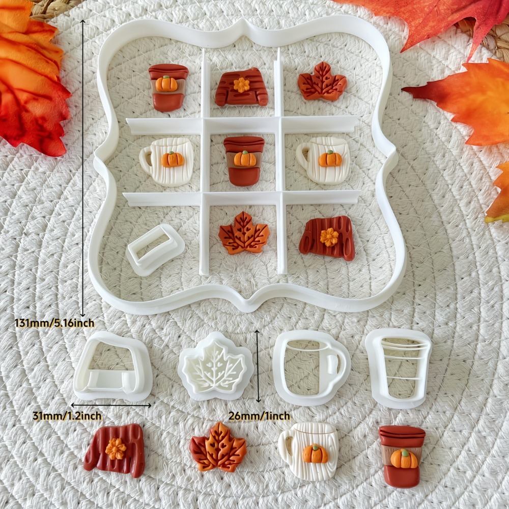 7-delige herfst tic-tac-toe ko - Cookies Pack recensie en prijs