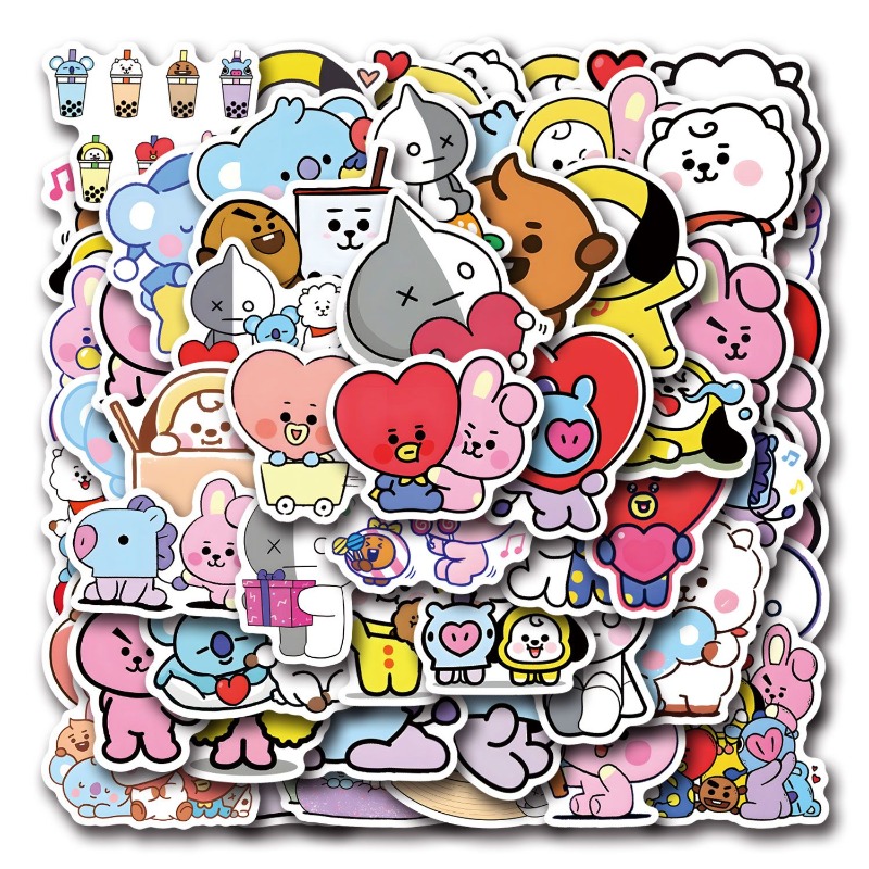 55/110PCS BT21 Chimmy Cooky ko - Cookies Pack recensie en prijs